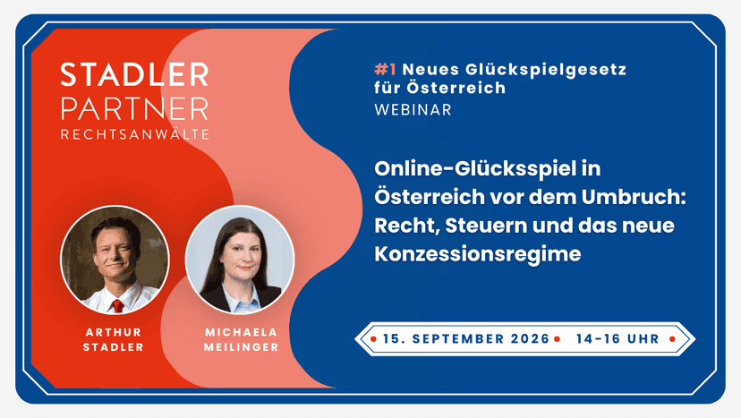 #1 Neues Glücksspielgesetz für Österreich | WEBINAR