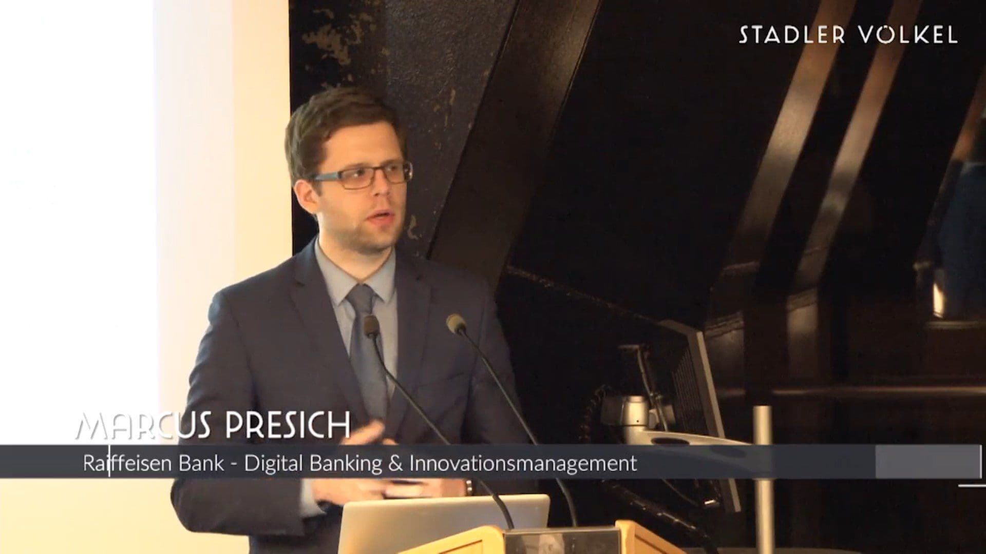 Marcus Presich on the use of blockchain technology at the banking sector